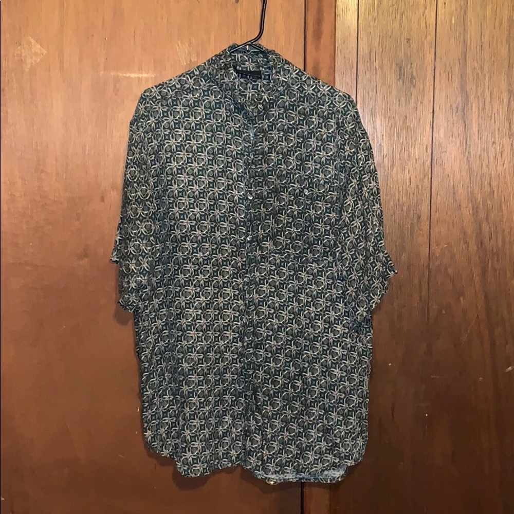 Colore Italia vintage silk button up
